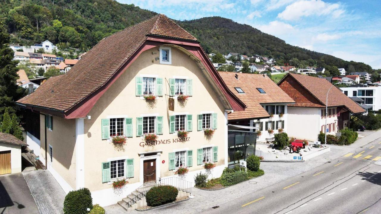 Gasthof Kreuz Egerkingen Bagian luar foto